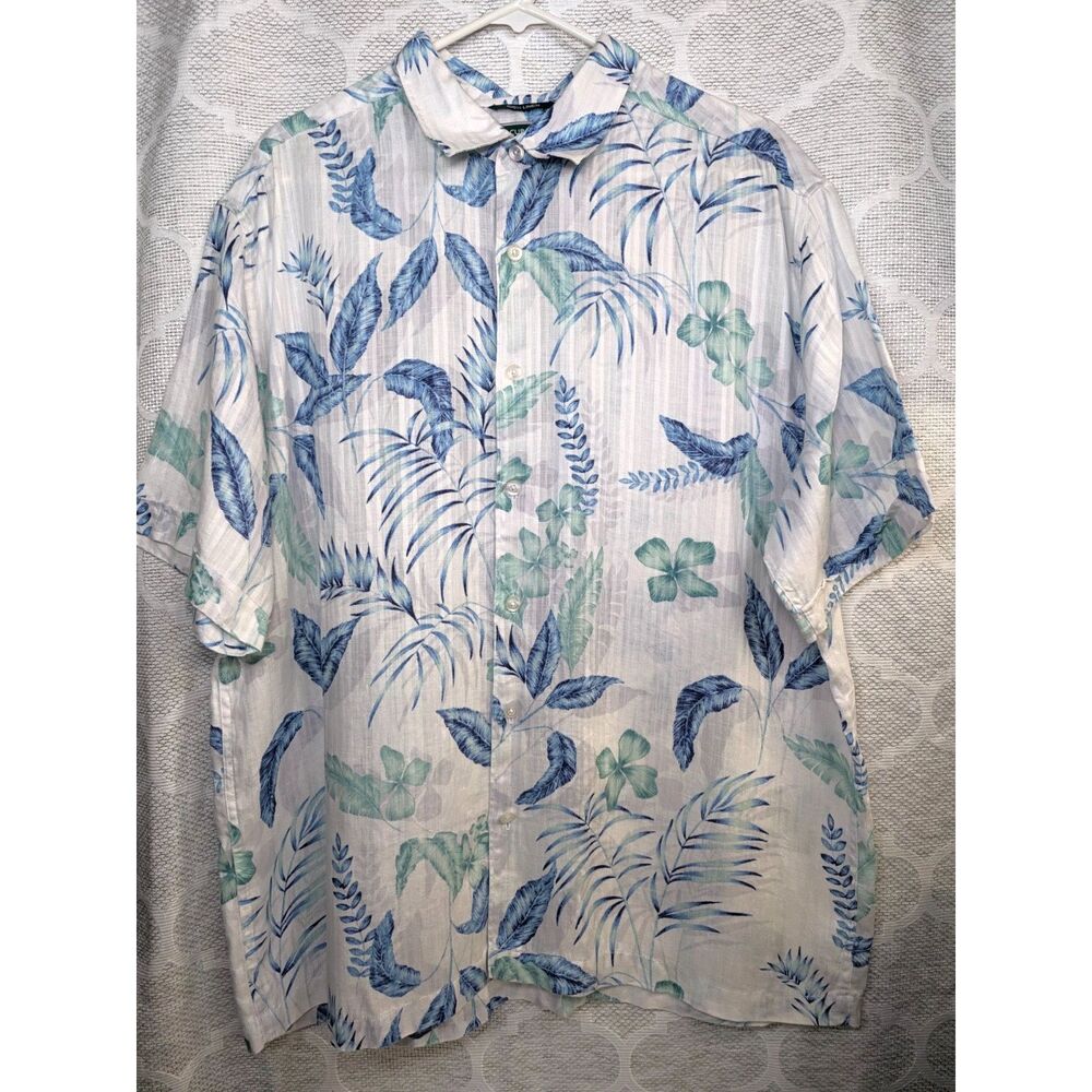 Cubavera Men's Tropical Floral Shirt
